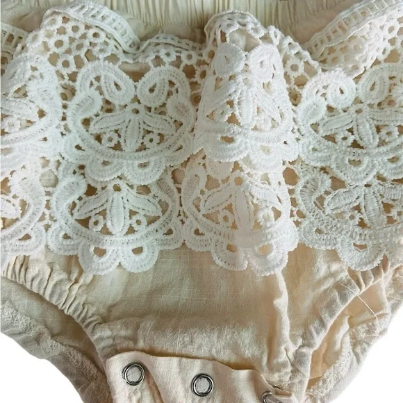 HOPSCOTCH BABY GIRL CUTE LACE ONSIE SIZE 18 MONTHS - Picture 4 of 8